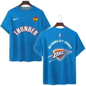 Oklahoma City Thunder T-Shirt NBA 2025 For Fan Oklahoma City Thunder HVN1095OCT062725TS3D