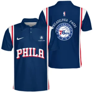 Philadelphia 76ers Polo Shirt NBA 2025 For Fan Philadelphia 76ers HVN1095PH062725POS