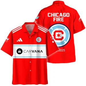 Chicago Fire Hawaiian shirt MLS 2025 For Fan Chicago Fire HVN1096CF062825HAW