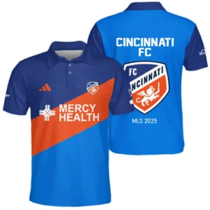 Cincinnati FC Polo Shirt MLS 2025 For Fan Cincinnati FC HVN1096CFC062825POS