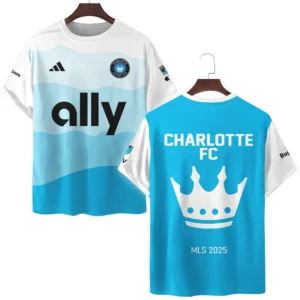 Charlotte FC T-Shirt MLS 2025 For Fan Charlotte FC HVN1096CH062825TS3D