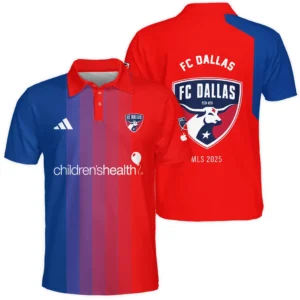 FC Dallas Polo Shirt MLS 2025 For Fan FC Dallas HVN1096FCD062825POS