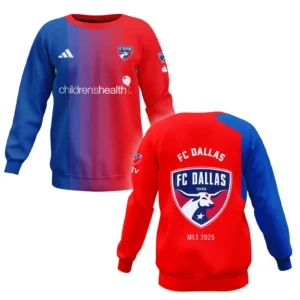 FC Dallas Sweatshirt MLS 2025 For Fan FC Dallas HVN1096FCD062825SW