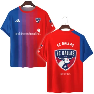 FC Dallas T-Shirt MLS 2025 For Fan FC Dallas HVN1096FCD062825TS3D
