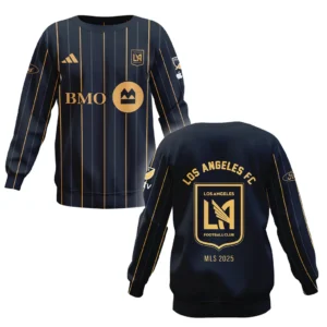 Los Angeles FC Sweatshirt MLS 2025 For Fan Los Angeles FC HVN1096LAFC062825SW