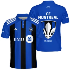 Montreal FC Polo Shirt MLS 2025 For Fan Montreal FC HVN1096MFC062825POS