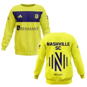 Nashville SC Sweatshirt MLS 2025 For Fan Nashville SC HVN1096NSC062825SW
