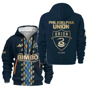 Philadelphia Union Hoodie Half Zipper MLS 2025 For Fan Philadelphia Union HVN1096PU062825HODZ