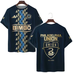 Philadelphia Union T-Shirt MLS 2025 For Fan Philadelphia Union HVN1096PU062825TS3D