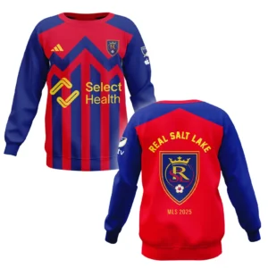 Real Salt Lake Sweatshirt MLS 2025 For Fan Real Salt Lake HVN1096RSL062825SW