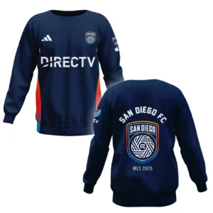 San Diego FC Sweatshirt MLS 2025 For Fan San Diego FC HVN1096SDFC062825SW