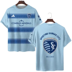 Sporting Kansas City T-Shirt MLS 2025 For Fan Sporting Kansas City HVN1096SKC062825TS3D