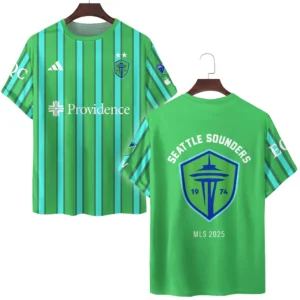 Seattle Sounders T-Shirt MLS 2025 For Fan Seattle Sounders HVN1096SS062825TS3D