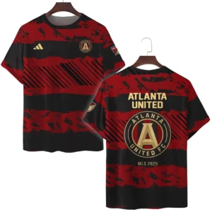 Atlanta United T-Shirt MLS 2025 For Fan Atlanta United HVN1097AU062825TS3D