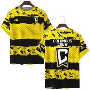 Columbus Crew T-Shirt MLS 2025 For Fan Columbus Crew HVN1097CC062825TS3D