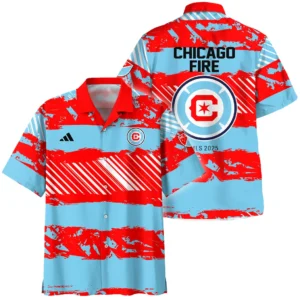 Chicago Fire Hawaiian shirt MLS 2025 For Fan Chicago Fire HVN1097CF062825HAW