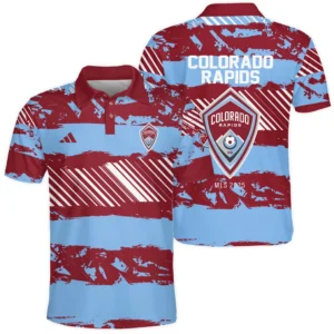 Colorado Rapids Polo Shirt MLS 2025 For Fan Colorado Rapids HVN1097CR062825POS