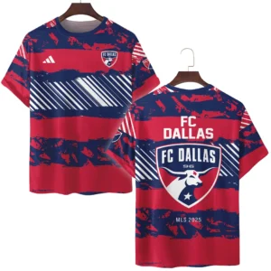 FC Dallas T-Shirt MLS 2025 For Fan FC Dallas HVN1097FCD062825TS3D