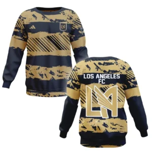 Los Angeles FC Sweatshirt MLS 2025 For Fan Los Angeles FC HVN1097LAFC062825SW