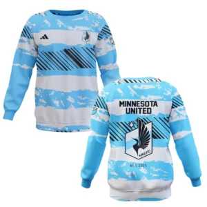 Minnesota United Sweatshirt MLS 2025 For Fan Minnesota United HVN1097MU062825SW