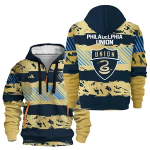 Philadelphia Union Hoodie Half Zipper MLS 2025 For Fan Philadelphia Union HVN1097PU062825HODZ