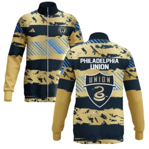Philadelphia Union Stand Collar Jacket MLS 2025 For Fan Philadelphia Union HVN1097PU062825SCJ