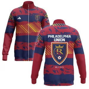 Real Salt Lake Stand Collar Jacket MLS 2025 For Fan Real Salt Lake HVN1097RSL062825SCJ