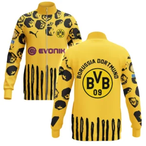 Borussia Dortmund Stand Collar Jacket Club World Cup 2025 For Fan Borussia Dortmund HVN1099BD070125SCJ