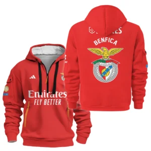 Benfica Hoodie Half Zipper Club World Cup 2025 For Fan Benfica HVN1099BE070125HODZ