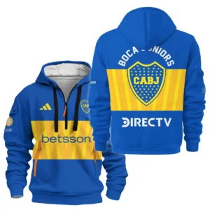 Boca Juniors Hoodie Half Zipper Club World Cup 2025 For Fan Boca Juniors HVN1099BJ070125HODZ