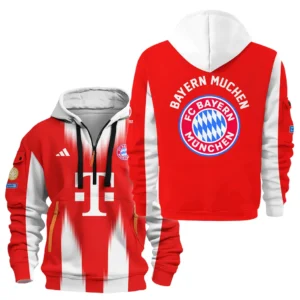 Bayern Munich Hoodie Half Zipper Club World Cup 2025 For Fan Bayern Munich HVN1099BM070125HODZ