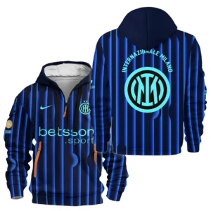 Internazionale Hoodie Half Zipper Club World Cup 2025 For Fan Internazionale HVN1099IN070125HODZ