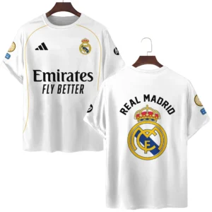 Real Madrid T-Shirt Club World Cup 2025 For Fan Real Madrid HVN1099RM070125TS3D