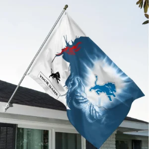 Detroit Lions 3D House Flags NFL, Gift For Detroit Lions Fan NFL103061125122