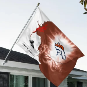 Denver Broncos 3D House Flags NFL, Gift For Denver Broncos Fan NFL103061125130