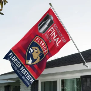 Florida Panthers 3D House Flag NHL Stanley Cup Champions 2025 NHL104062725722