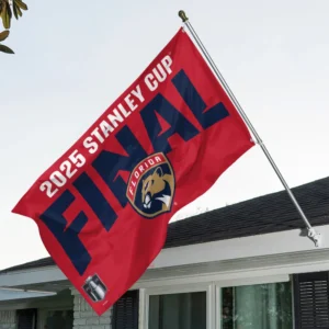 Florida Panthers 3D House Flag NHL Stanley Cup Champions 2025 NHL104062725724