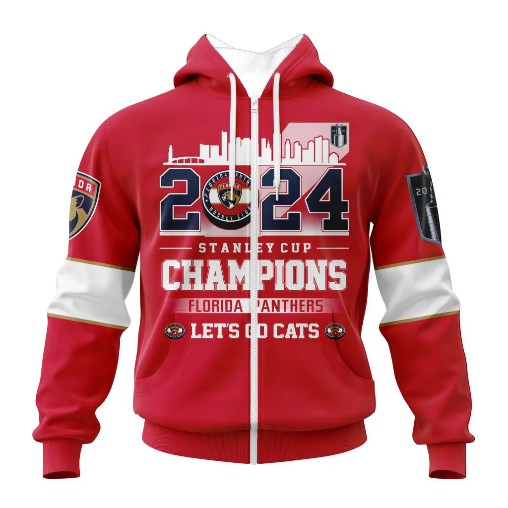 NHL105062725890 hoodie zip