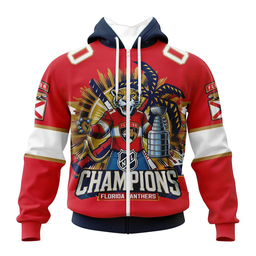 NHL105062725893 hoodie zip