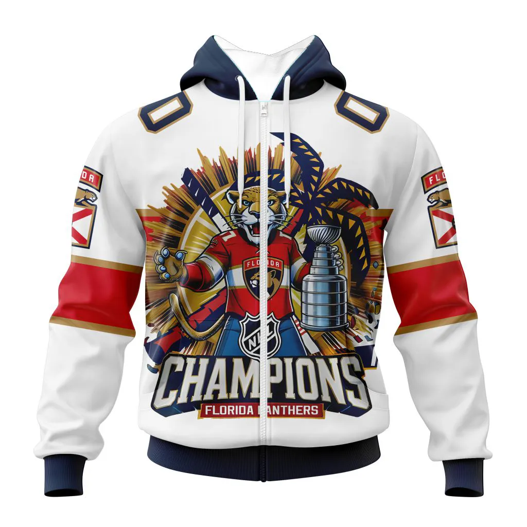 NHL105062725894 hoodie zip
