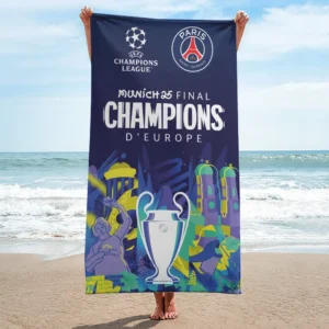 Paris Saint-Germain Beach Towel UEFA Champions League Final 2025 PSG97060225675