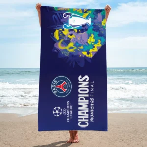 Paris Saint-Germain Beach Towel UEFA Champions League Final 2025 PSG97060225676