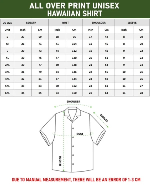 unisex hawaiian shirt