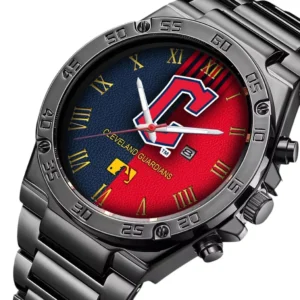Cleveland Guardians Hand Watch , All Over Print Hand Watch Cleveland Guardians DMLB129722037