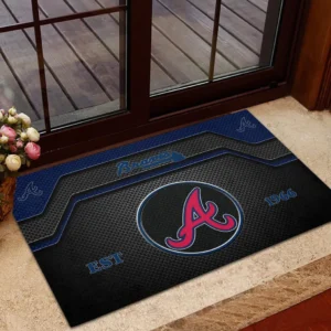 Atlanta Braves Doormat, All Over Print DoormatAtlanta Braves DMLB135732031