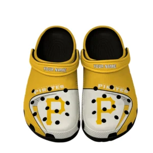 Pittsburgh Pirates Crocs, All Over Print Crocs Pittsburgh Pirates DMLB138732031 - Black