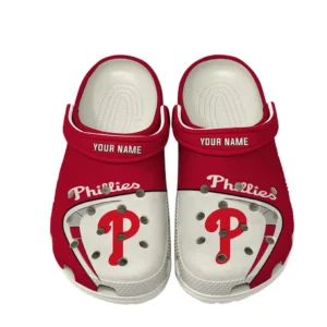 Philadelphia Phillies Crocs, All Over Print Crocs Philadelphia Phillies DMLB138732036 - White