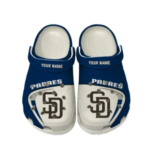 San Diego Padres Crocs, All Over Print Crocs San Diego Padres DMLB138732045 - White