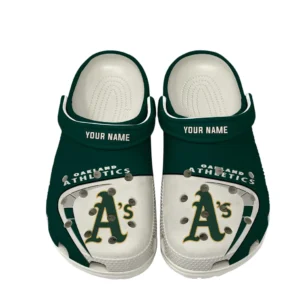 Athletics Crocs, All Over Print Crocs Athletics DMLB138732051 - White