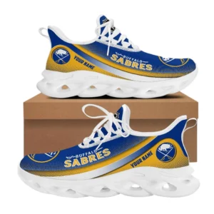 Buffalo Sabres Max Soul Shoes, All Over Print Max Soul Shoes Buffalo Sabres DNHL106742033 - White